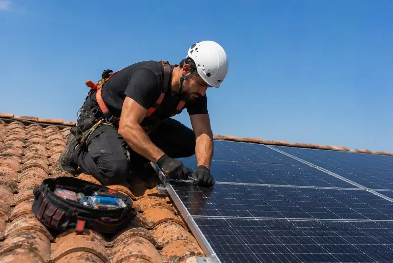 Maintenance et monitoring de panneaux solaires à Montbrison-sur-Lez