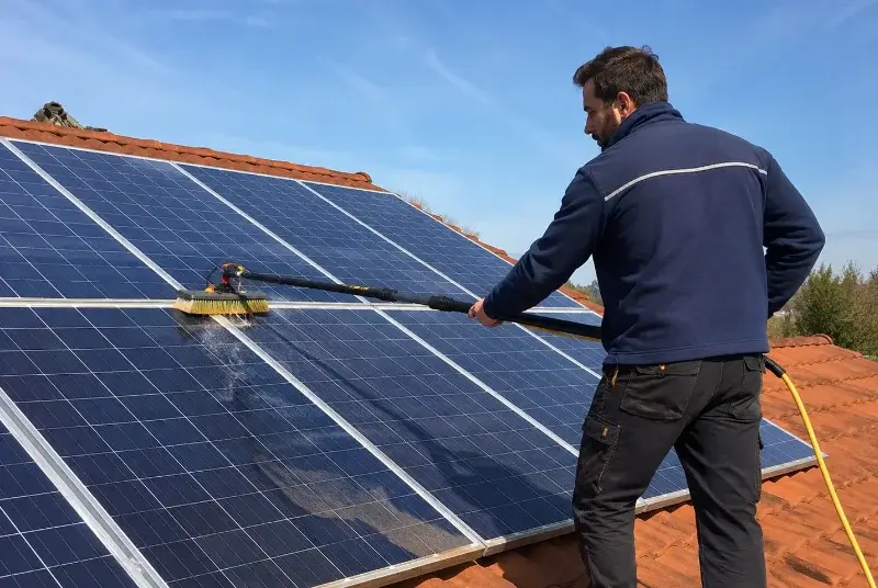 Nettoyage et entretien de panneaux solaires à Montbrison-sur-Lez